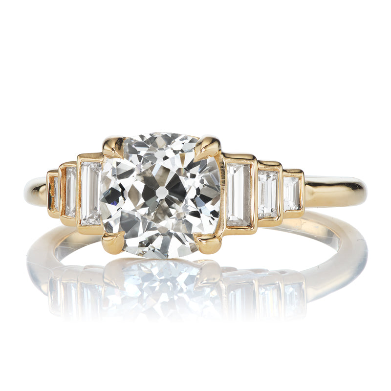 1.66ct Old Mine Cut Diamond diamond