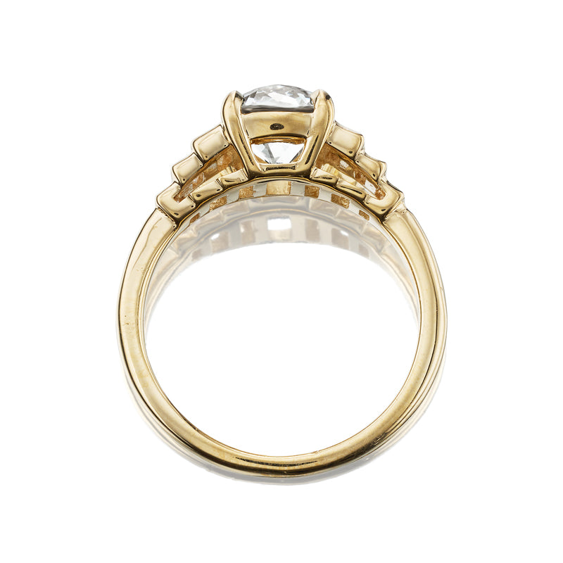 1-2 Carats vintage engagement ring