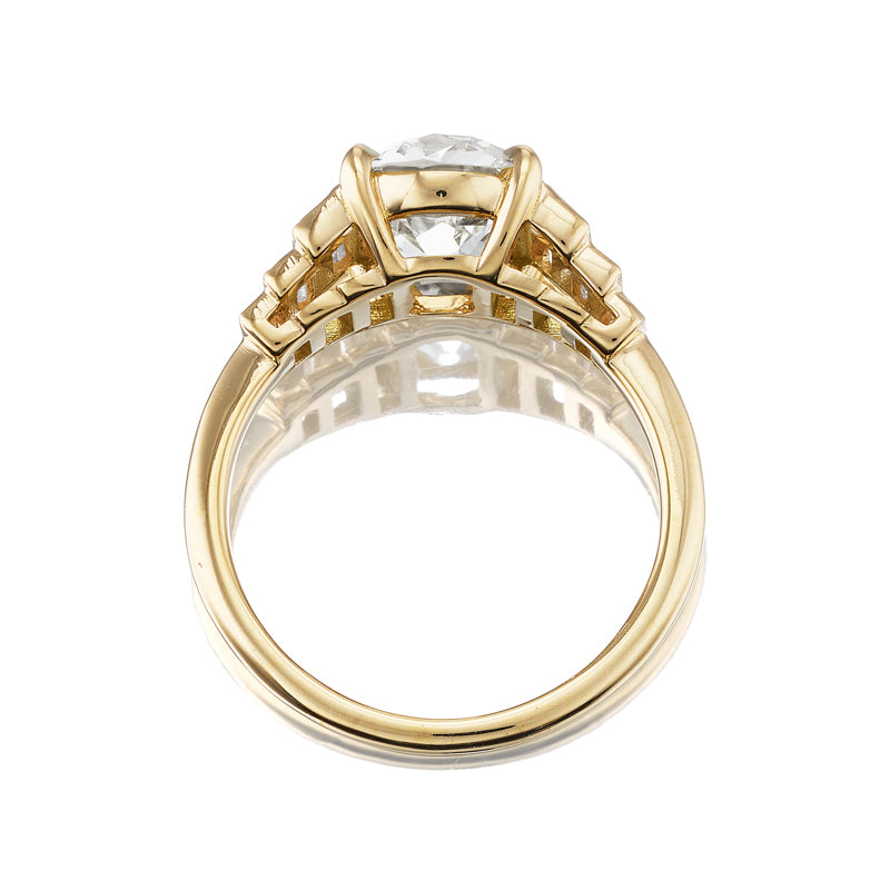 2-3 Carats vintage engagement ring