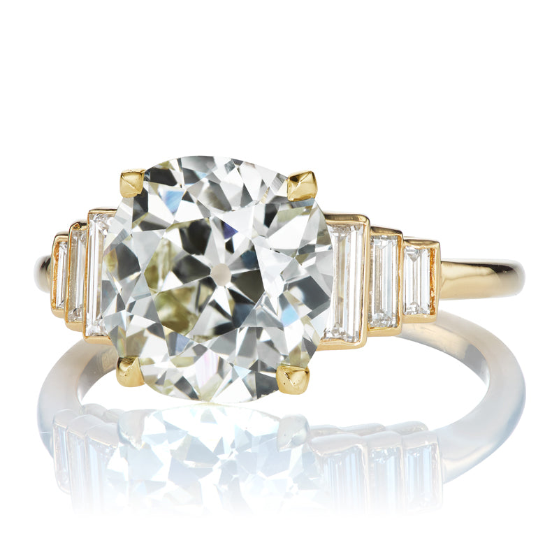 3.25ct Old Mine Cut Diamond diamond