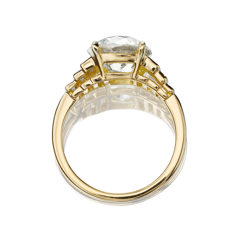 3-4 Carats vintage engagement ring