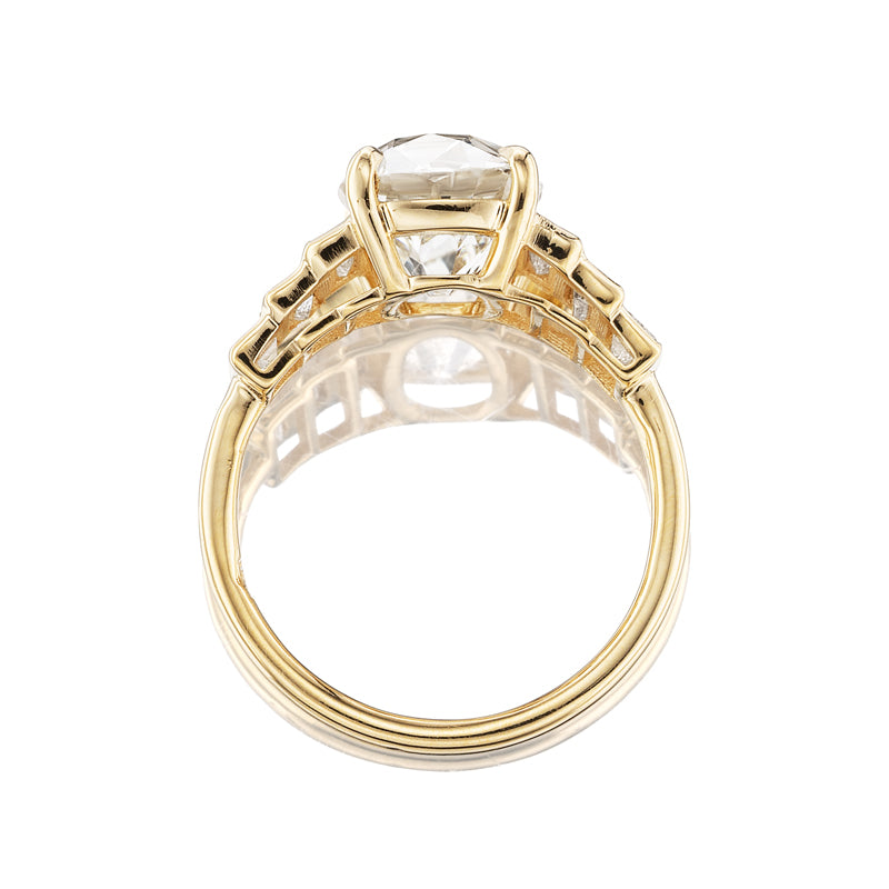 J-K-L color SI-I clarity diamond Rings