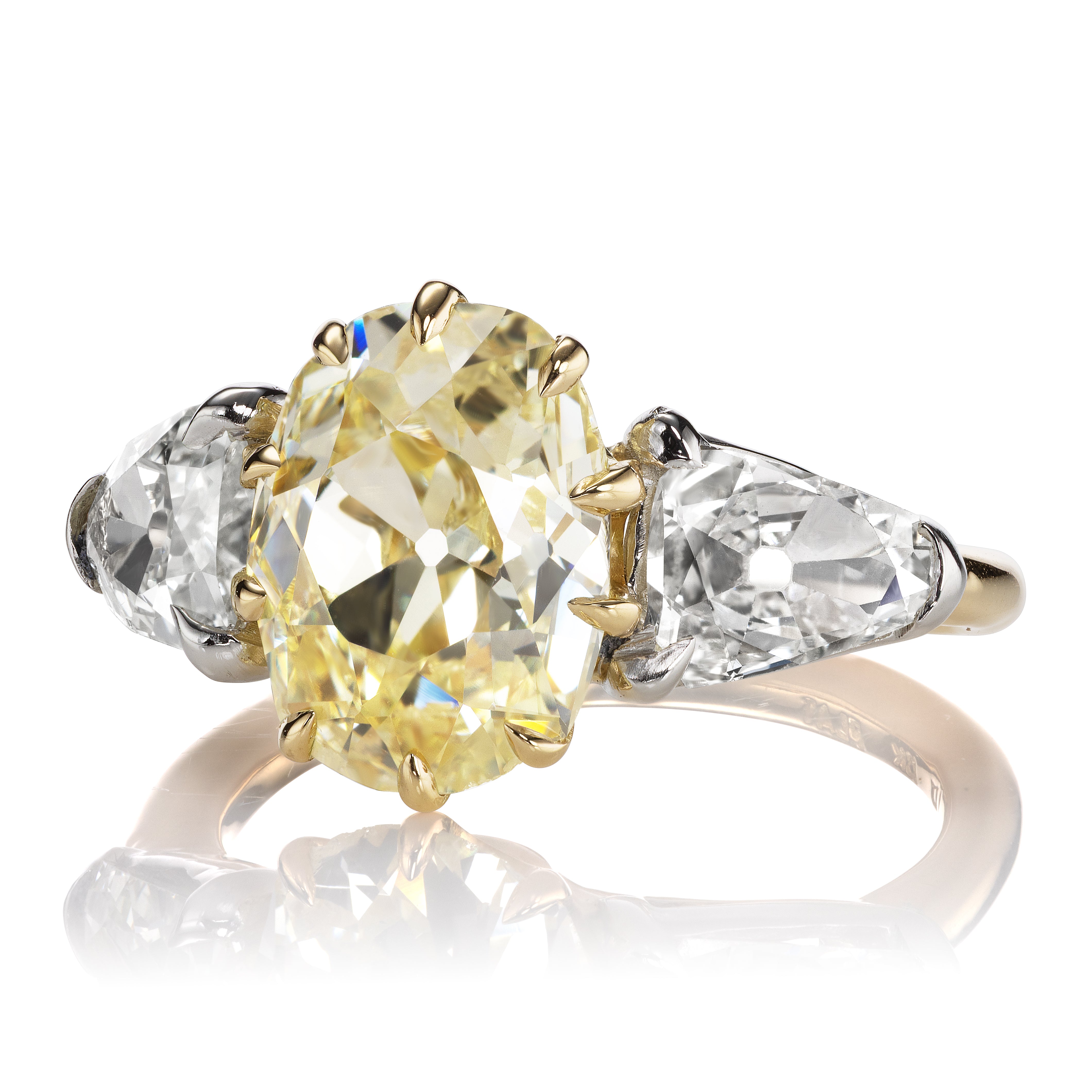 3.67 Carat Old Mine Cut Diamond diamond