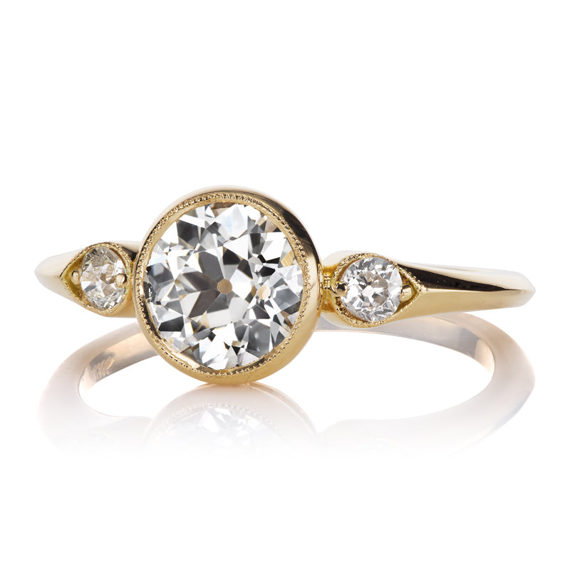 1.28ct old European cut diamond diamond