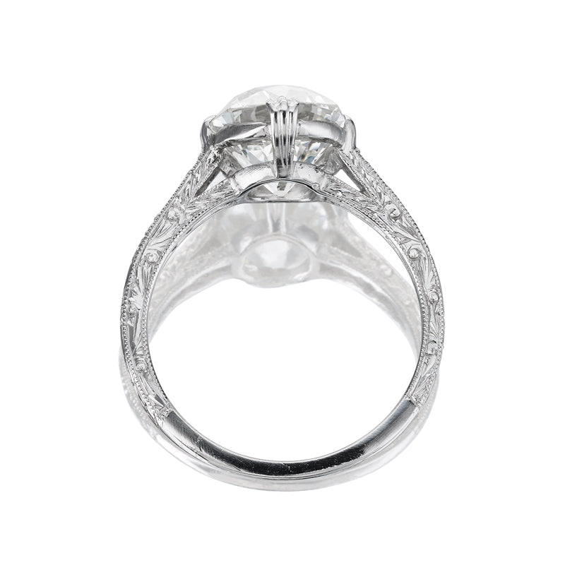 3-4 Carats vintage engagement ring