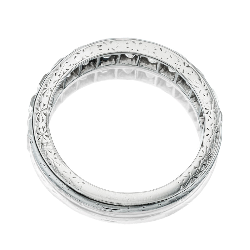 Vintage French Cut Diamond Band diamond