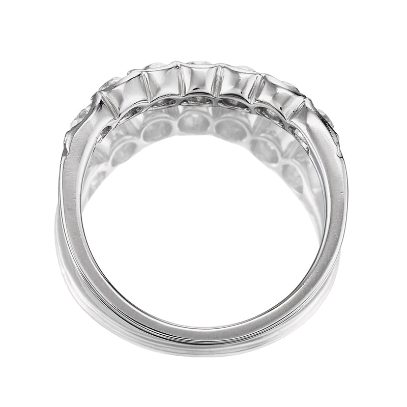 Curved Diamond Band