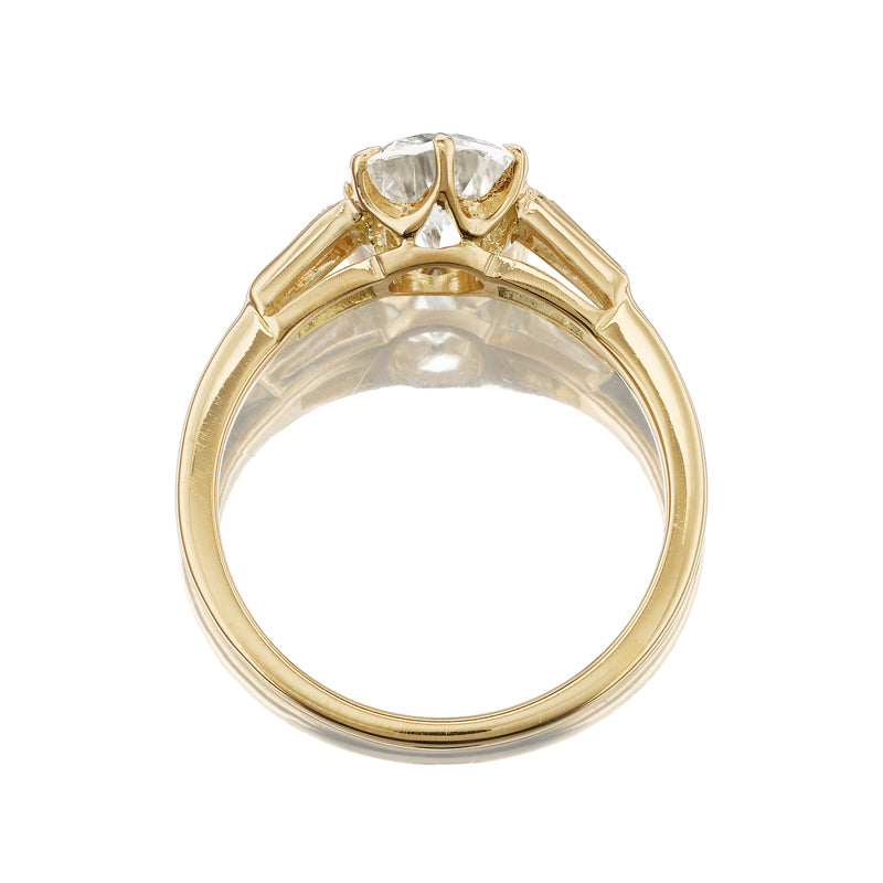 1-2 Carats vintage engagement ring