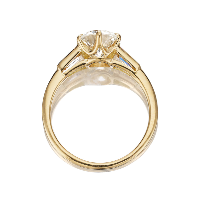 J-K-L color VS clarity diamond Rings