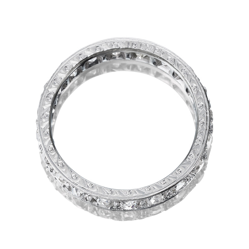 Old European Cut Diamond Eternity Band diamond