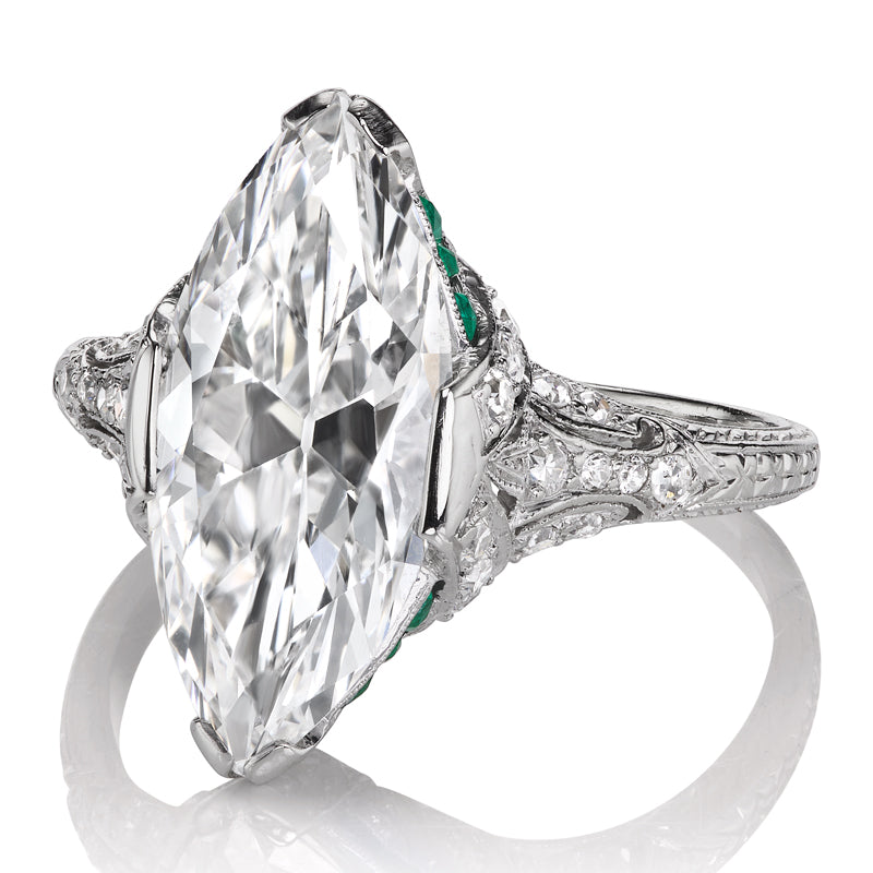 3-4 Carats vintage engagement ring