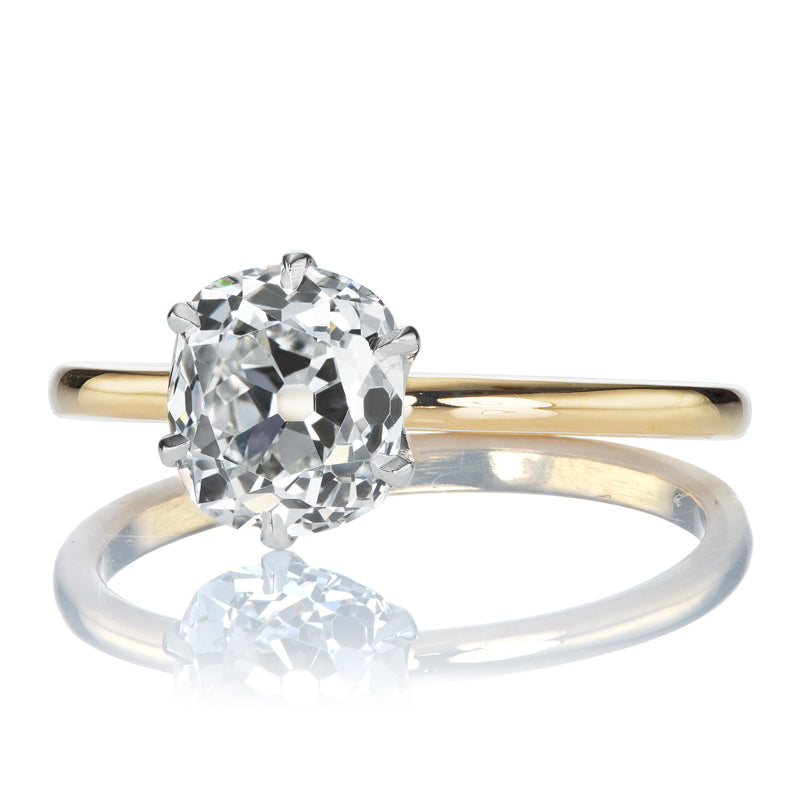 1.62ct old mine cut diamond diamond