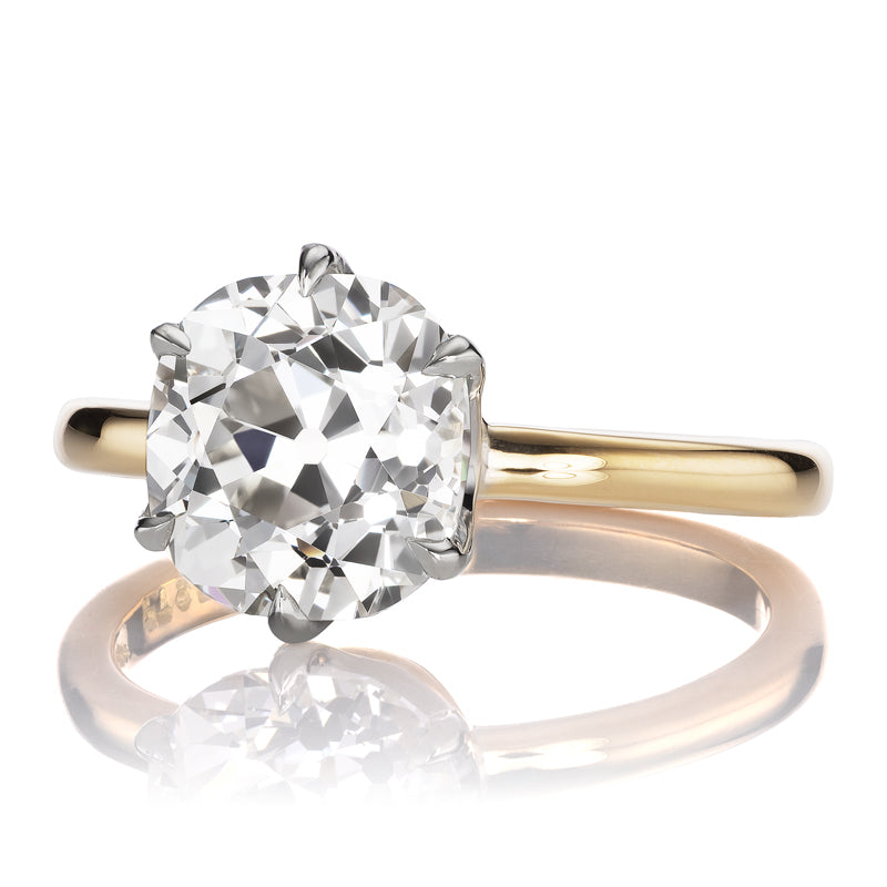 3-4 Carats vintage engagement ring