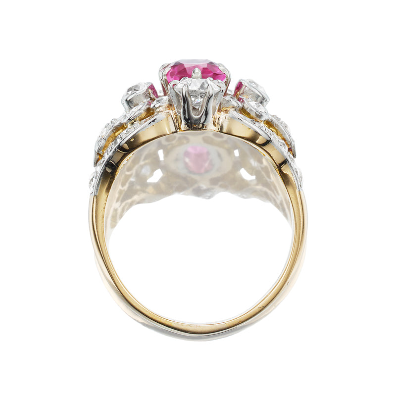 gemstones vintage engagement ring