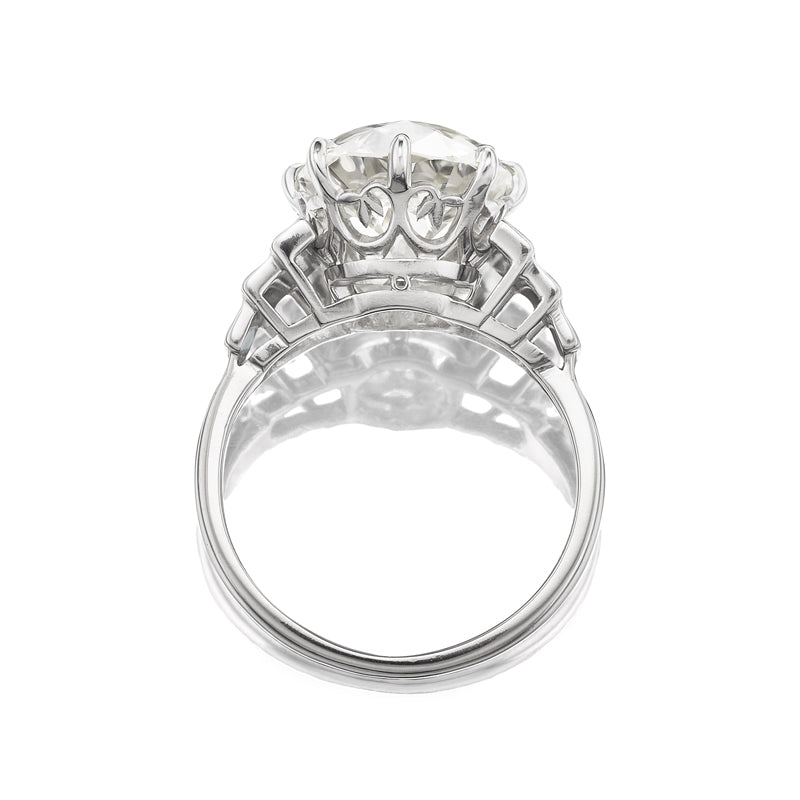 M-Z color SI-I clarity diamond Rings
