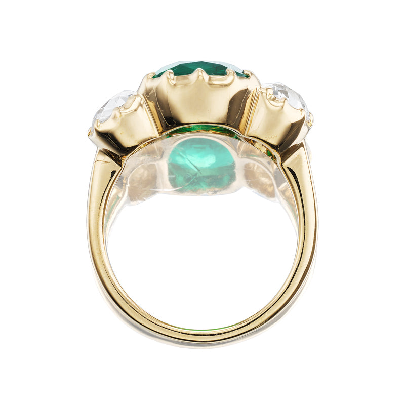 3-4 Carats gemstones vintage engagement ring