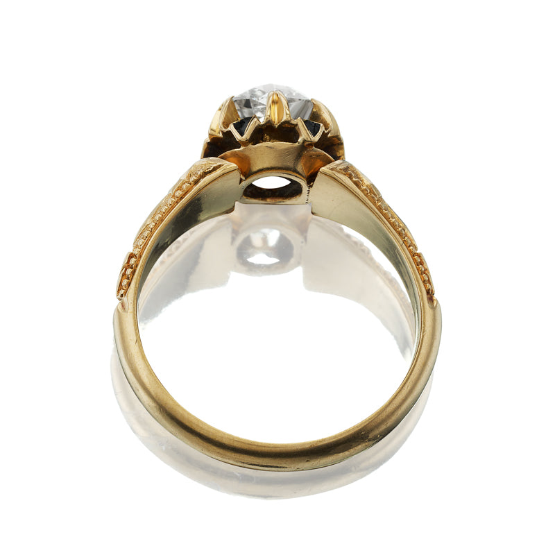 1-2 Carats vintage engagement ring