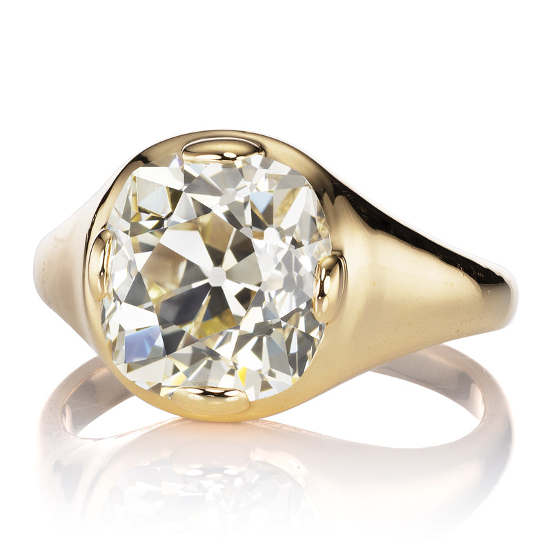 3-4 Carats vintage engagement ring