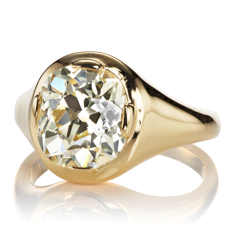 3.75 Carat Old Mine Cut diamond