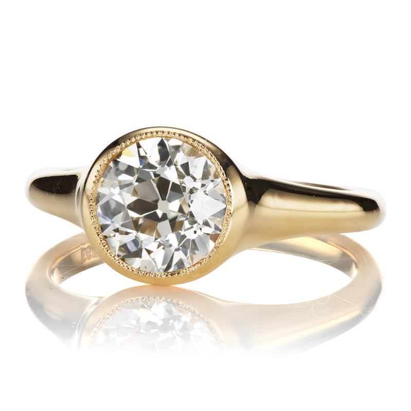 AB MADE diamond engagement ring