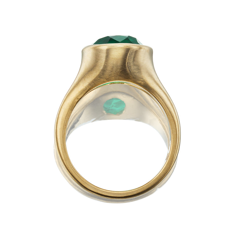 5+ Carats gemstones vintage engagement ring