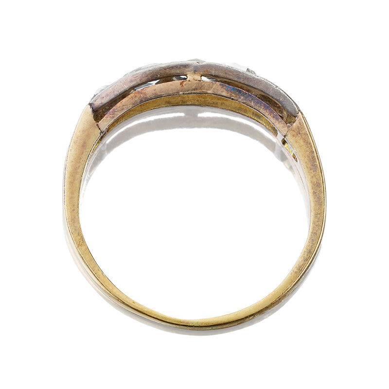 Antique Rose Cut Ring diamond engagement ring