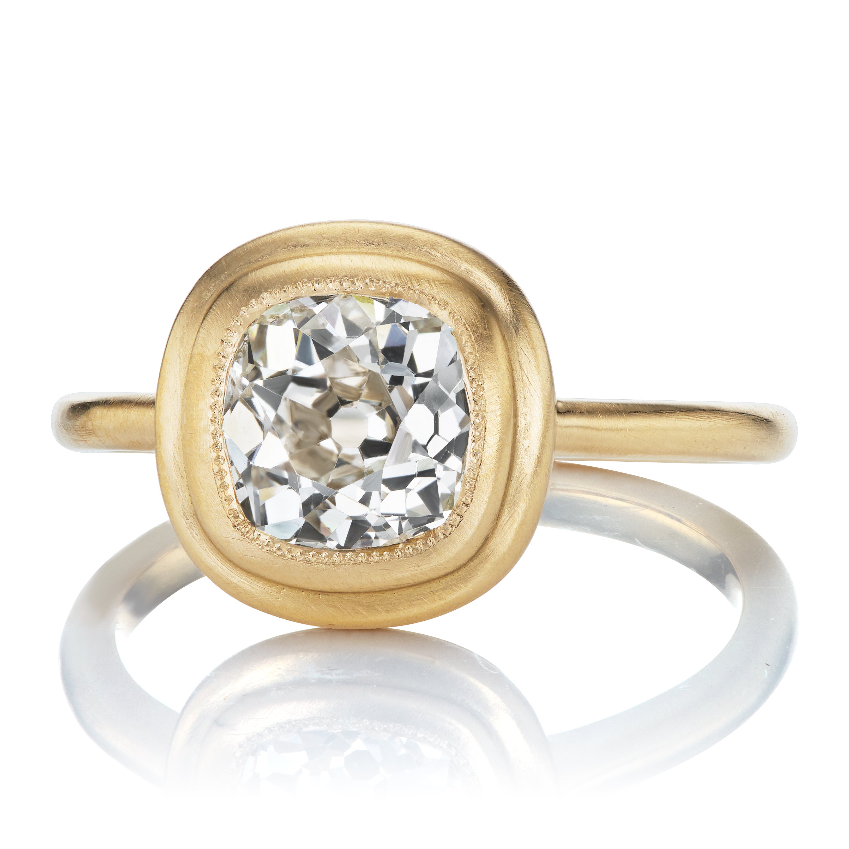 1.55ct Emerald Cut Diamond diamond engagement ring