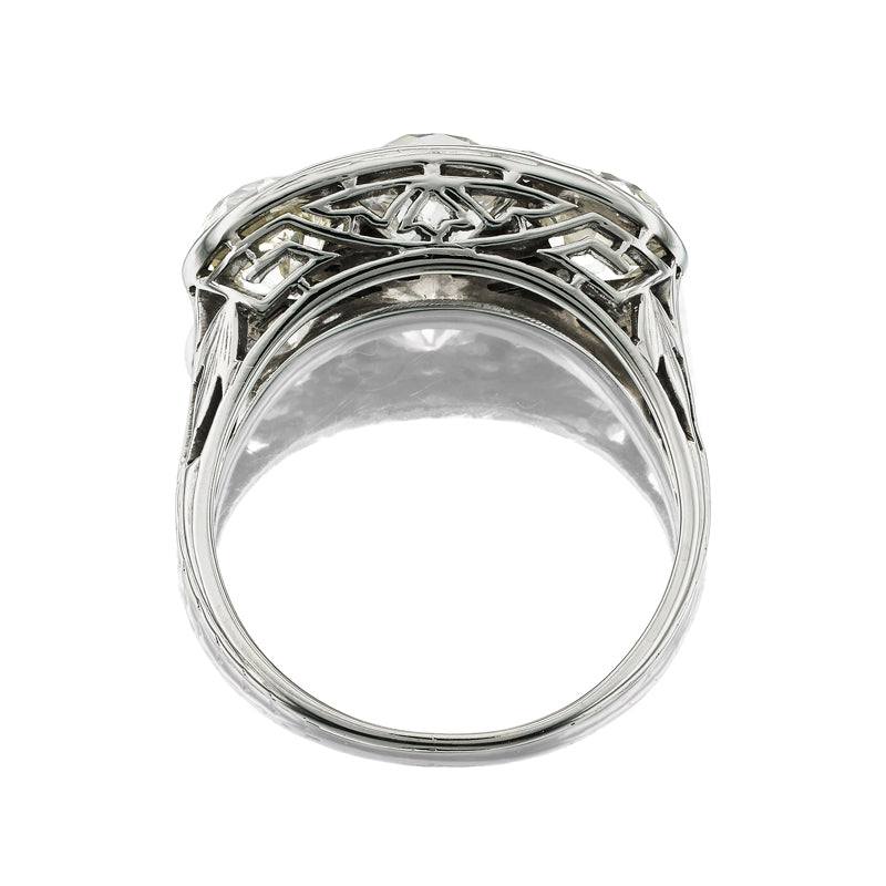 J-K-L color SI-I clarity diamond Rings