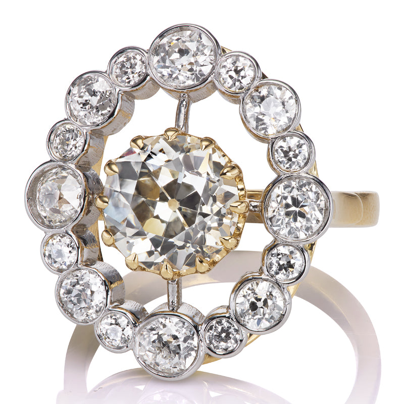 AB MADE diamond engagement ring