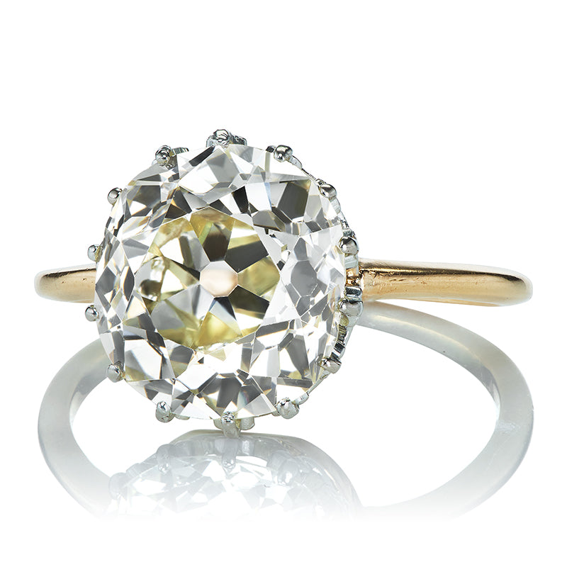 4.10ct Old Mine Cut Diamond diamond