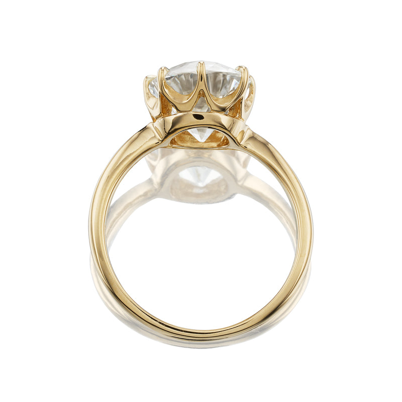 3-4 Carats vintage engagement ring