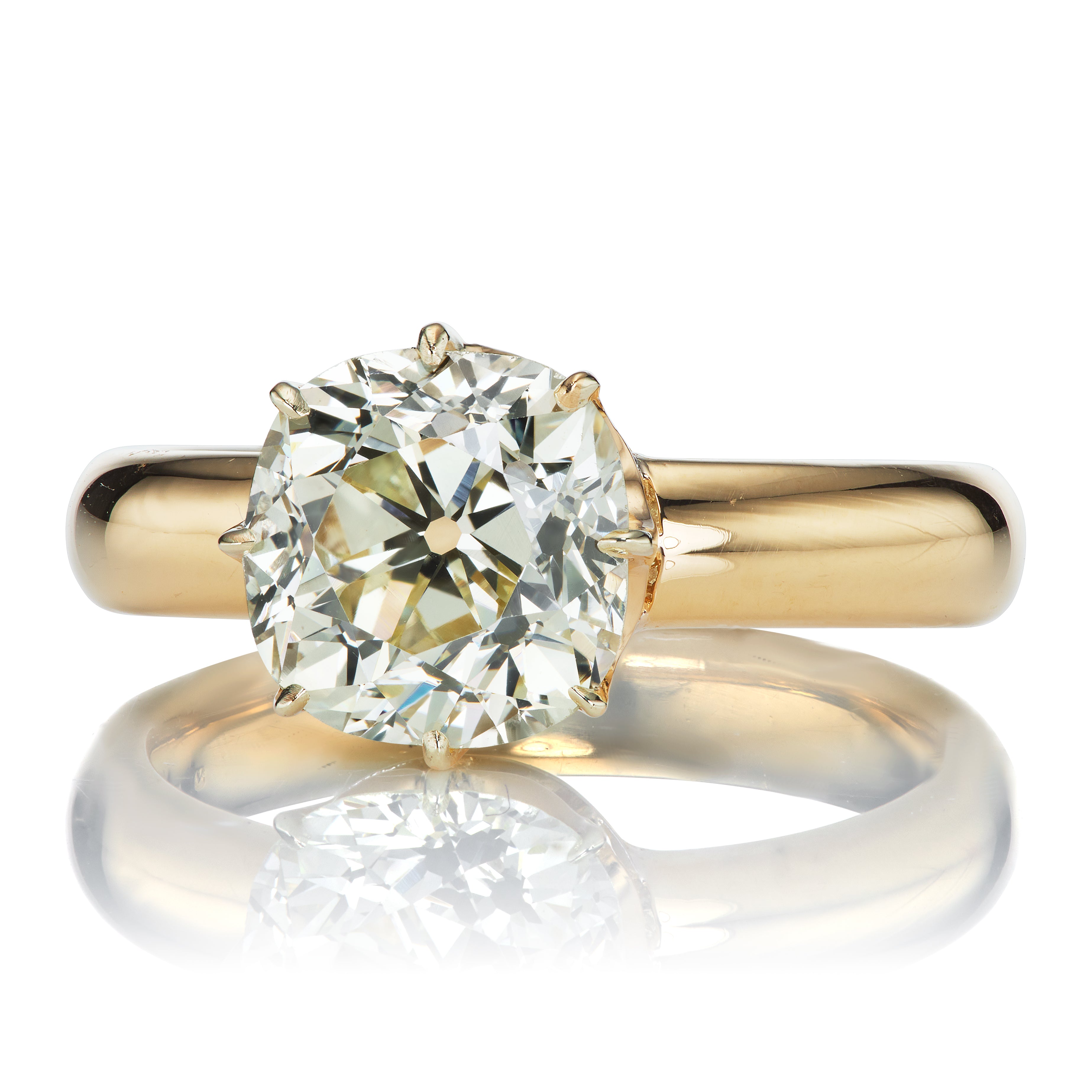 4-5 Carats vintage engagement ring