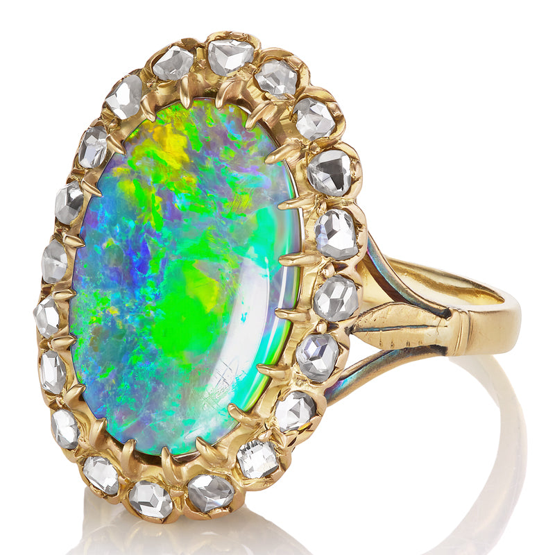 2-3 Carats gemstones vintage engagement ring