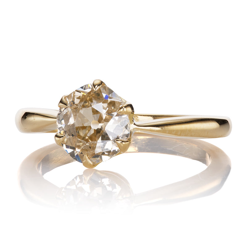 M-Z color SI-I clarity diamond Rings