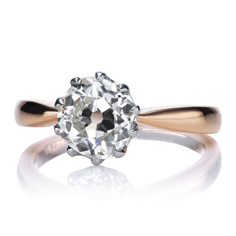 AB MADE diamond engagement ring