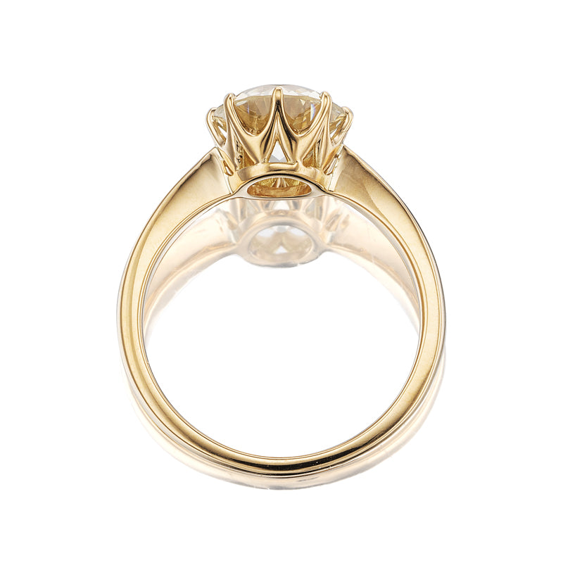 M-Z color SI-I clarity diamond Rings