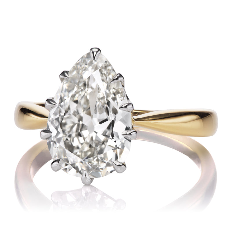 AB MADE diamond engagement ring