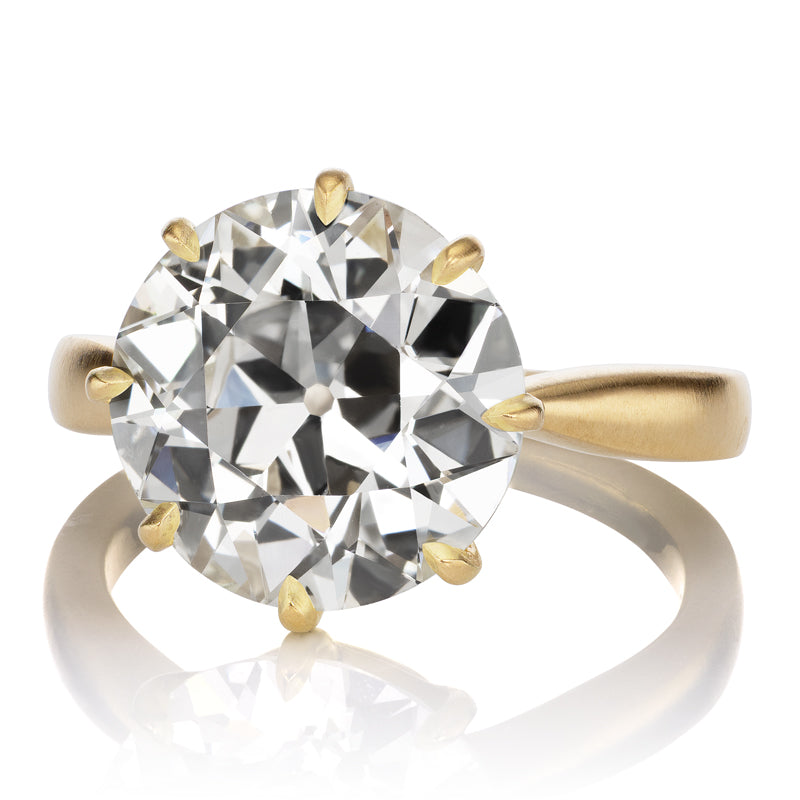 5+ Carats vintage engagement ring