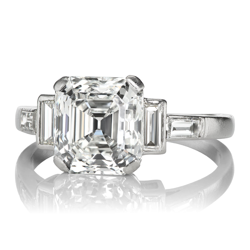 3.22ct Asscher Cut Diamond diamond