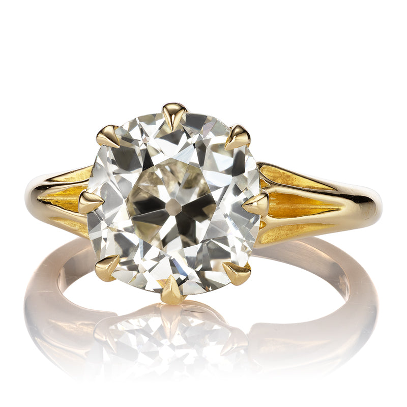 3-4 Carats vintage engagement ring