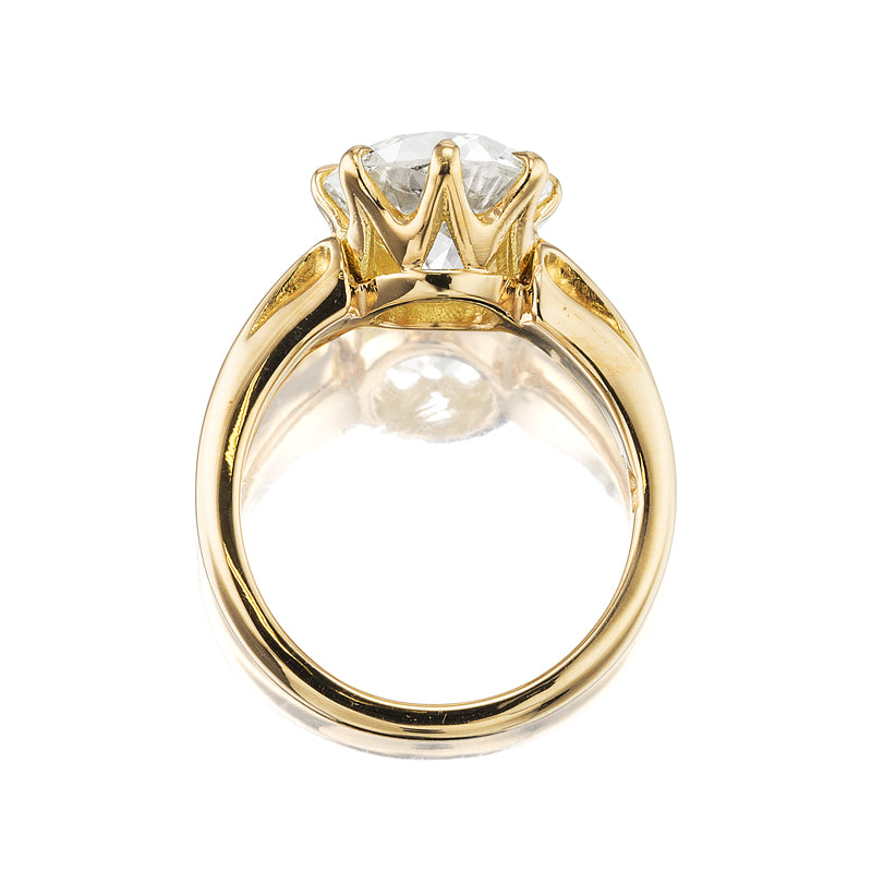 M-Z color SI-I clarity diamond Rings