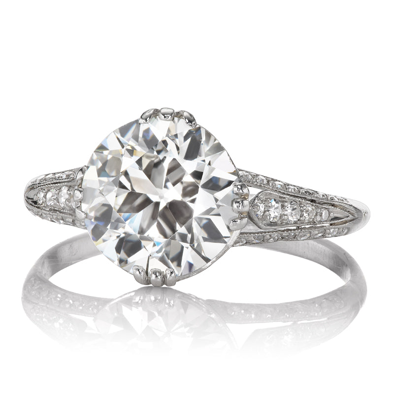 2-3 Carats vintage engagement ring