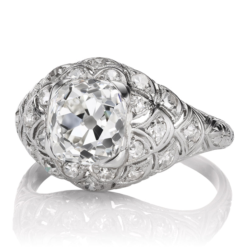 2-3 Carats vintage engagement ring
