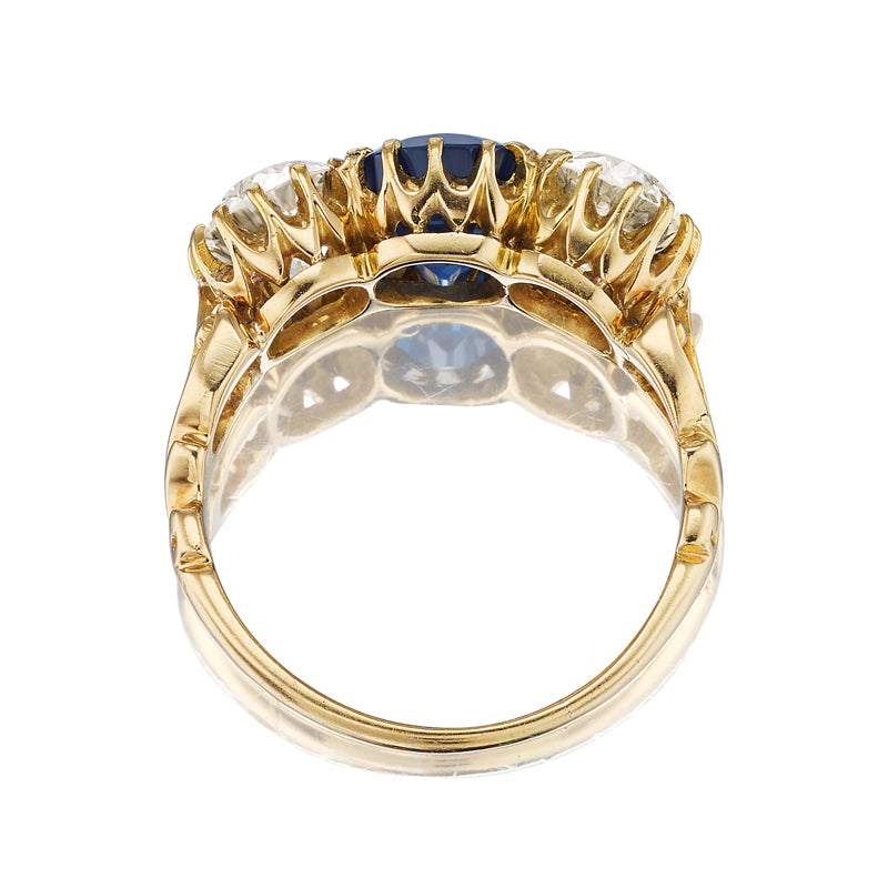 2-3 Carats gemstones vintage engagement ring