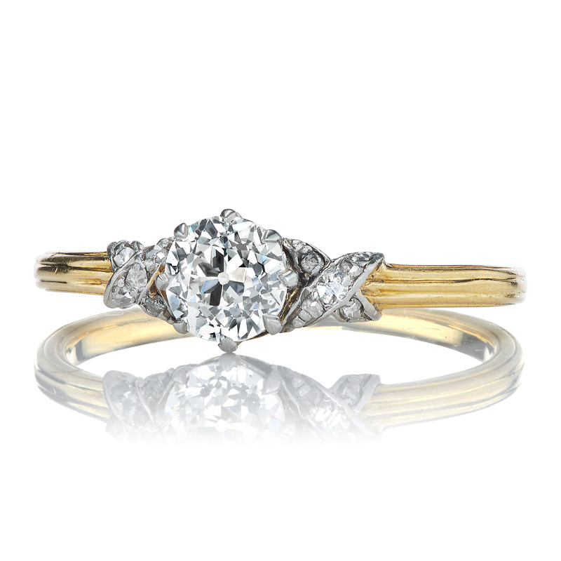 0.50ct Old European Cut Diamond diamond engagement ring