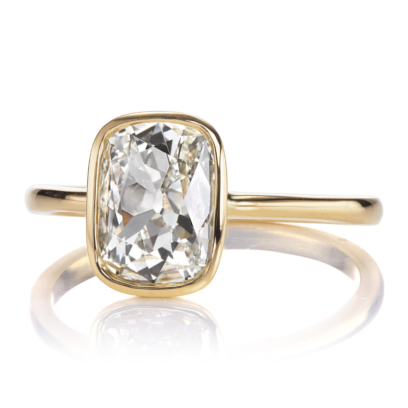 1.27ct Old Mine Cut Diamond diamond engagement ring