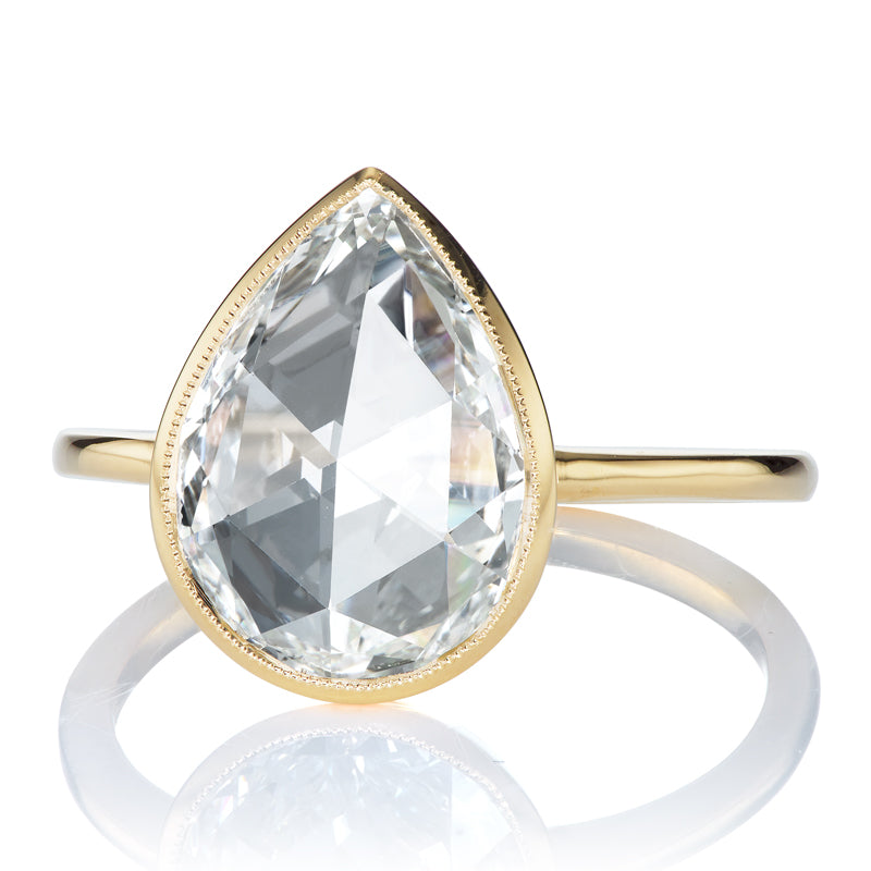 2.18ct pear cut diamond diamond