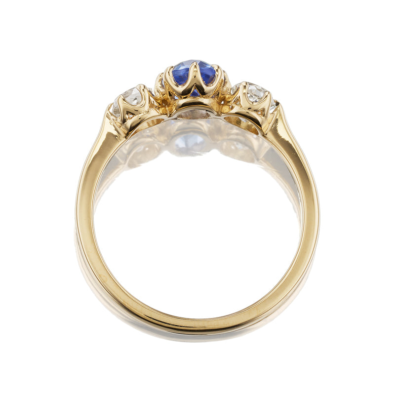 1-2 Carats gemstones vintage engagement ring