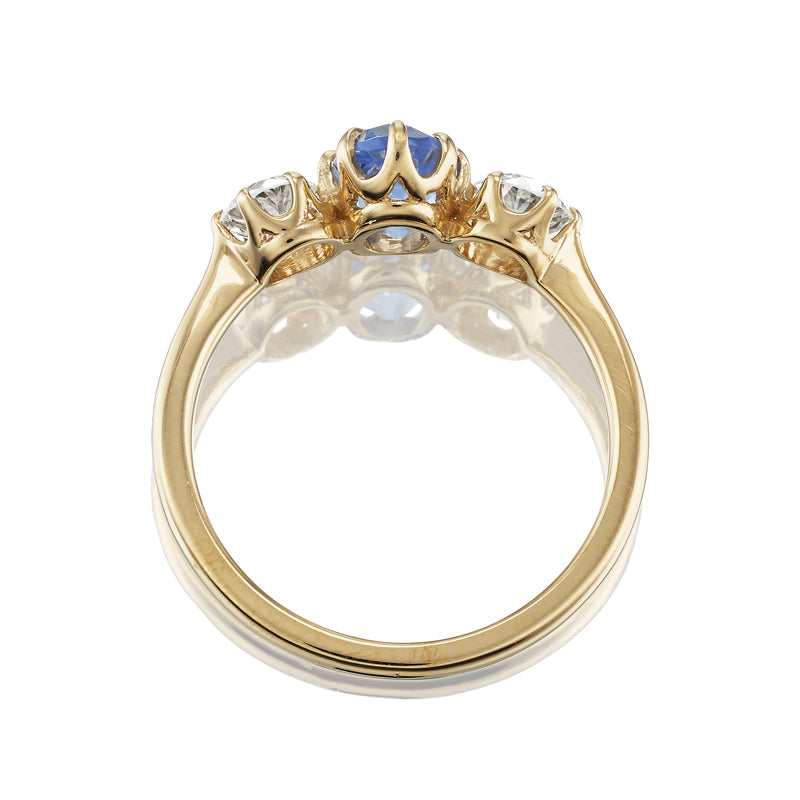 1-2 Carats gemstones vintage engagement ring