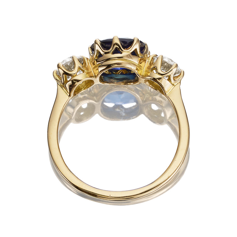 1-2 Carats gemstones vintage engagement ring